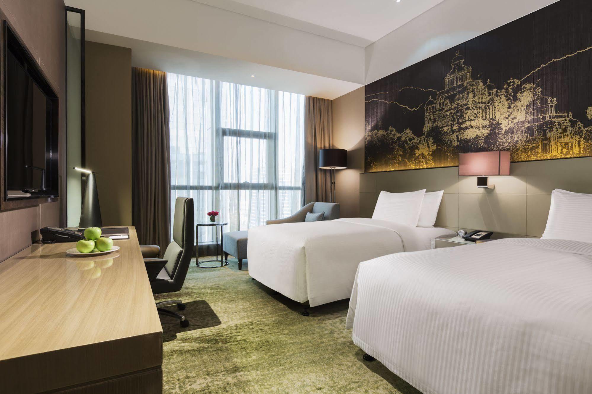 Wanda Realm Jiangmen Hotell Exteriör bild